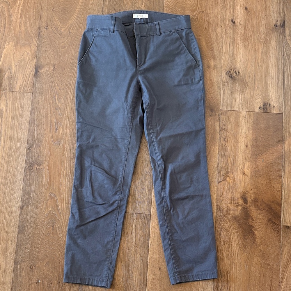 LOFT Women's Gray Ankle Pants